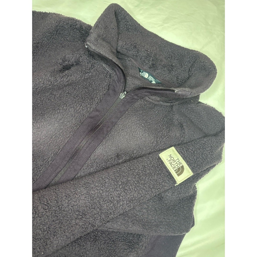 THE NORTH FACE Women's Fleece Jacket XL Purple Lavender Full Zip Cozy Soft